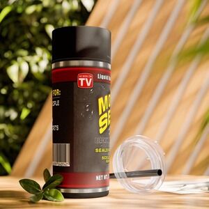 MOUTH SEAL SPRAY Can | Skinny Tumbler with Straw, 20oz | Fun Gift For Family
